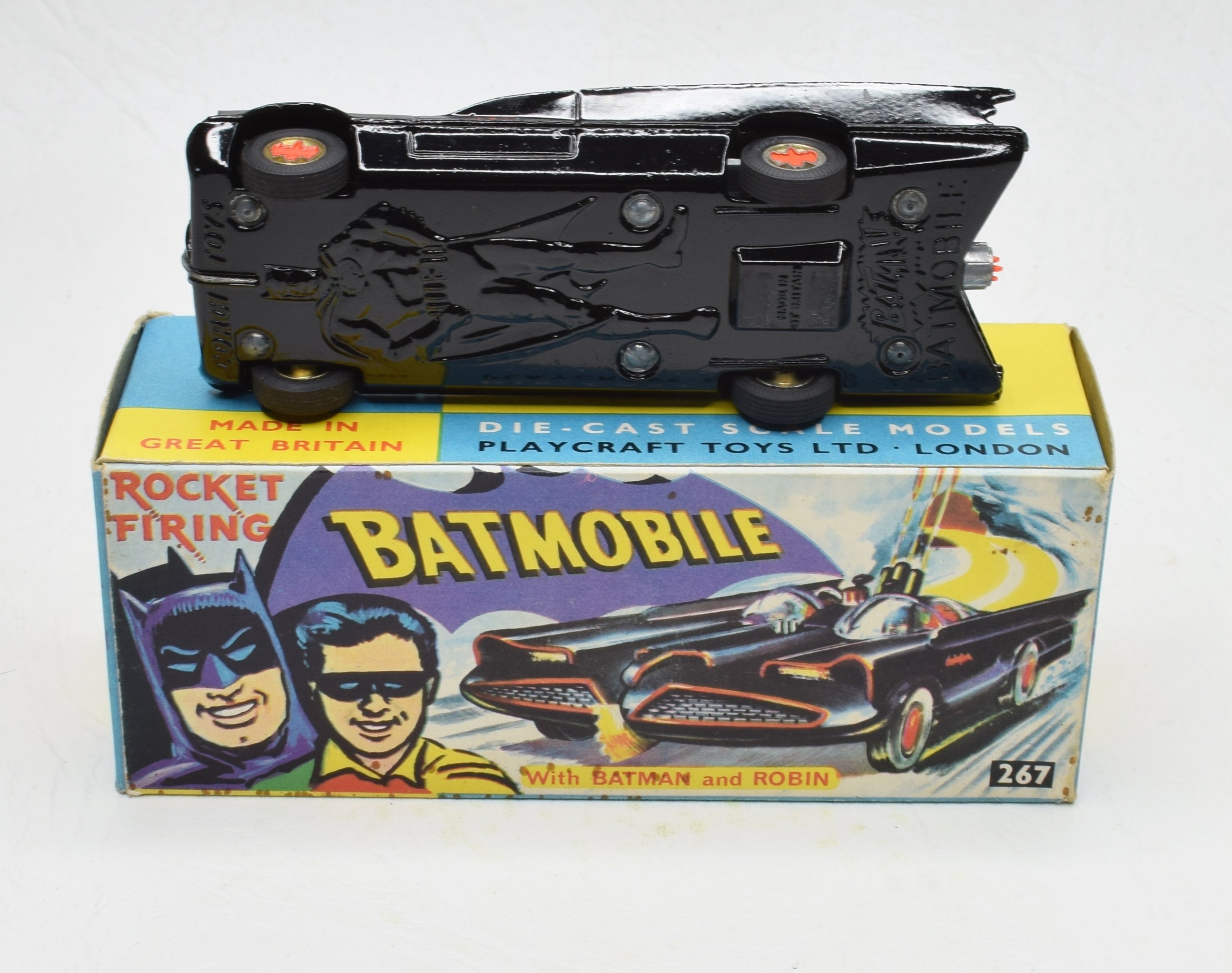 Corgi toys 267 Batmobile Virtually Mint/Boxed (New The 'Geneva