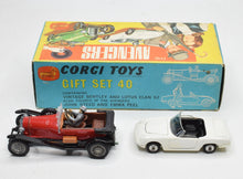 Corgi toys Gift set 40 'Avengers' Very Near Mint/Boxed (New The 'Geneva' Collection)