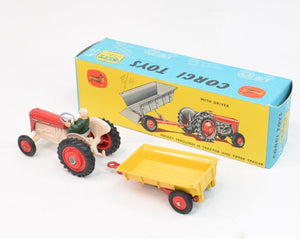 Corgi Toys Gift set 29 Massey-Ferguson 65 with tipper trailer Tractor Virtually Mint/Lovely box