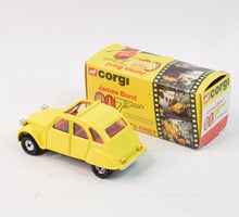 Corgi toys 272 Citroen 2cv F.Y.E.O Bond Mint/Lovely box