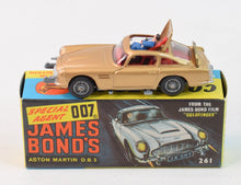 Corgi Toys 261 James Bond DB5 Virtually Mint/Nice box (With indicator casting)
