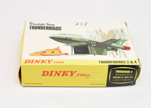 Dinky toy 101 Thunderbird 2 + 4 Virtually Mint/Boxed