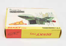 Dinky toy 101 Thunderbird 2 + 4 Virtually Mint/Boxed