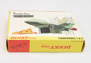 Dinky toy 101 Thunderbird 2 + 4 Virtually Mint/Boxed