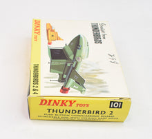 Dinky toy 101 Thunderbird 2 + 4 Virtually Mint/Boxed