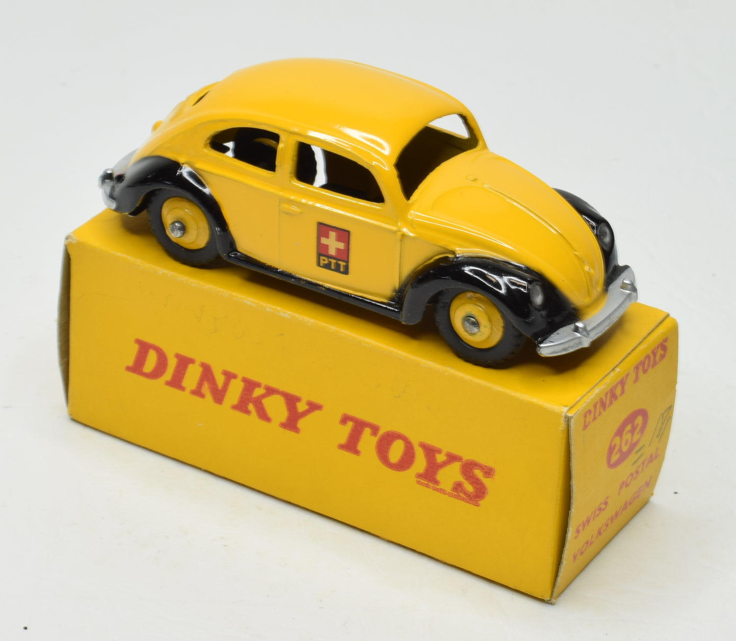 Dinky Toys 262 Swiss Postal VW Virtually Mint/Boxed