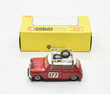 Corgi Toys 339 Morris Monte Carlo Mini Cooper 'S'. Very Near Mint/boxed (New The 'Geneva' Collection)