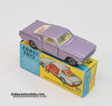 Corgi toys 320 Mustang Very Near Mint/Boxed