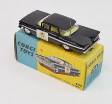 Corgi Toys 223 Chevrolet 'Police' Car Virtually Mint/Boxed 'Chris Turner' Collection