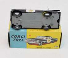 Corgi Toys 223 Chevrolet 'Police' Car Virtually Mint/Boxed 'Chris Turner' Collection