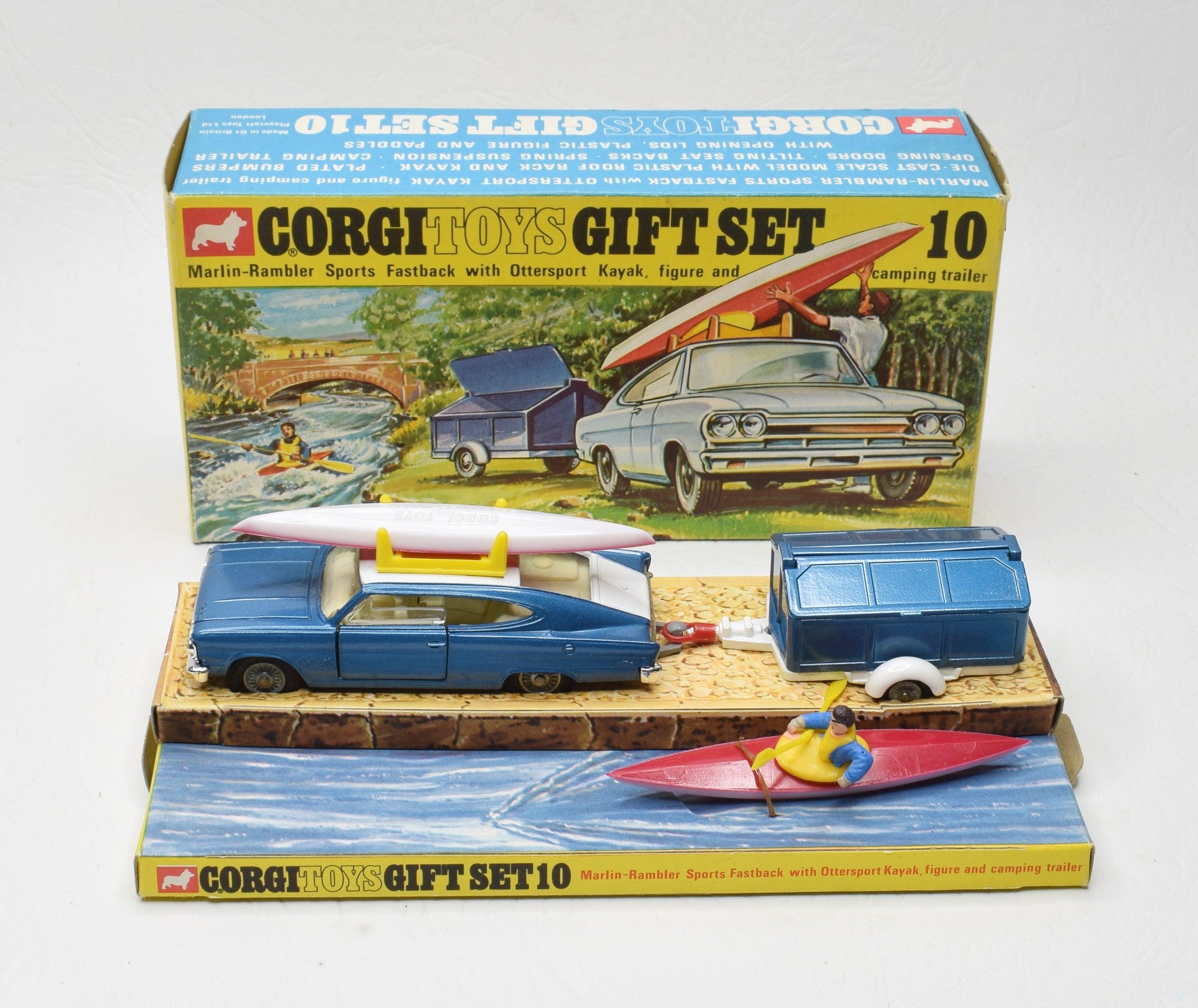 Corgi toys Gift set 10 Marlin-Rambler Very Near Mint/Boxed (New