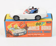 Corgi toys 336 James Bond Toyota Virtually Mint/Nice box