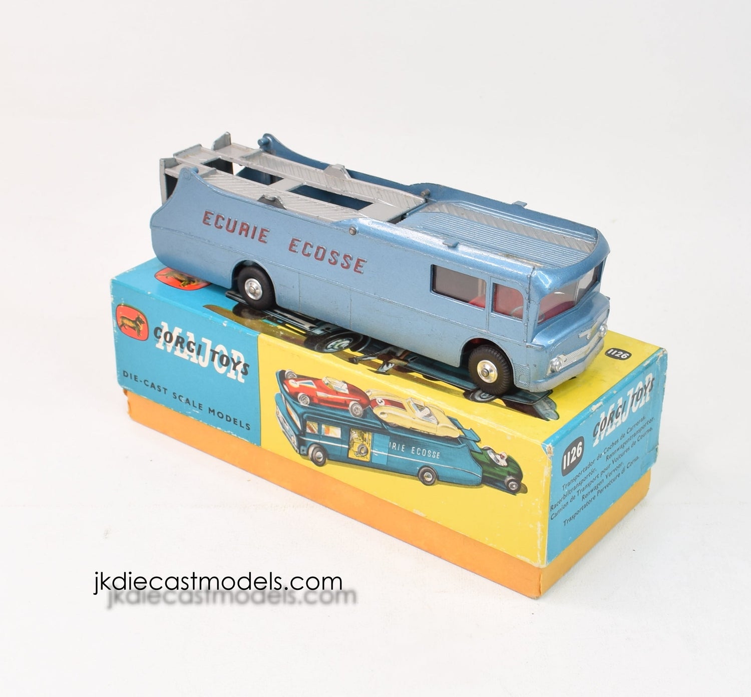 Corgi Toys 1126 Ecurie Ecosse Very Near Mint/Boxed (Red interior)