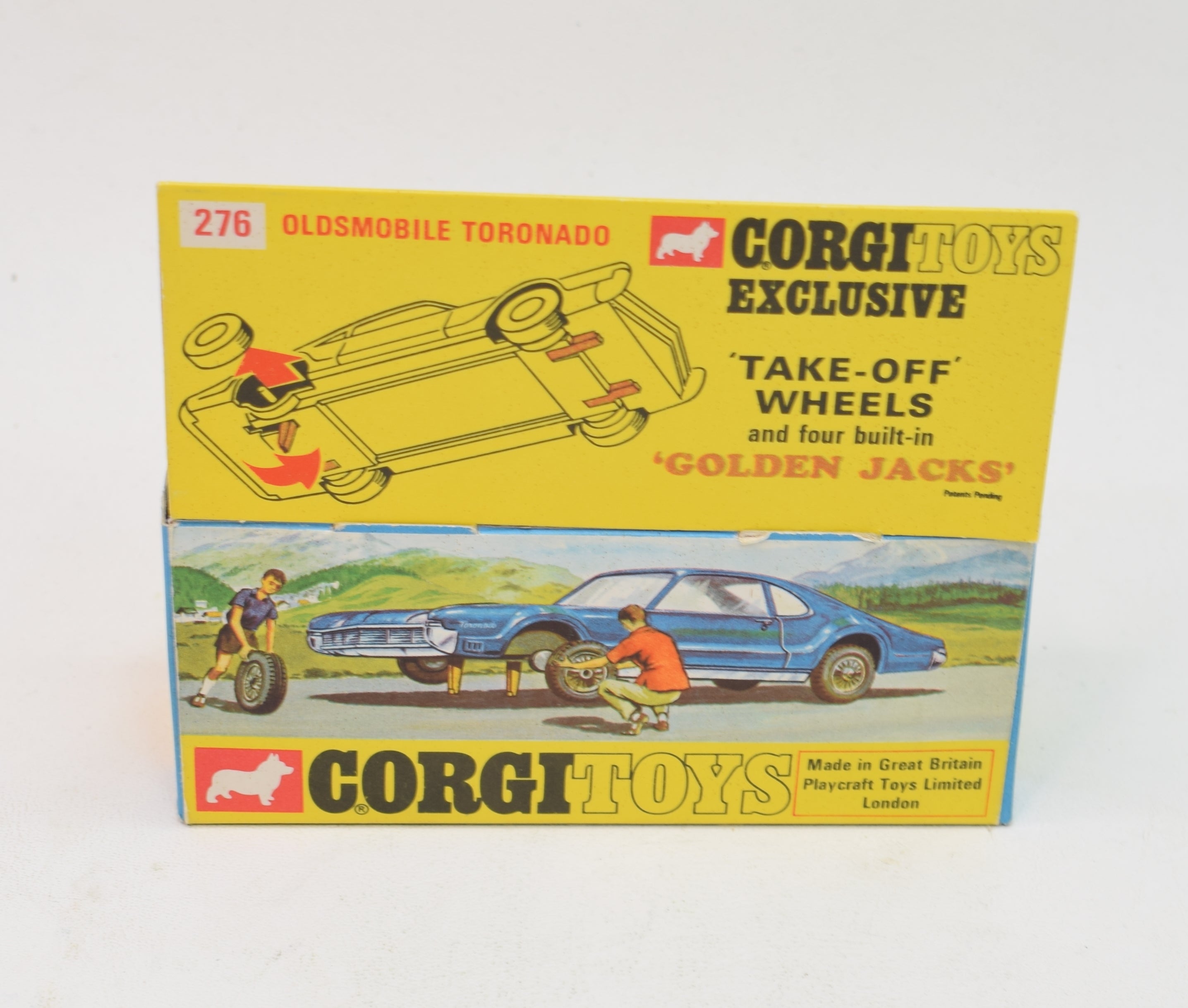 ミニカー CORGI TOYS No.276 OLDSMOBILE Toronado Oldsmobile-Toronado-GJ-box-