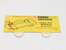 Corgi toys 276 Oldsmobile Toronado Virtually Mint/Lovely Box