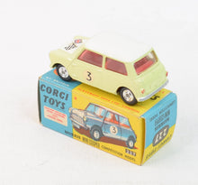 Corgi toys 227 Mini-Cooper Competition Virtually Mint/Nice box