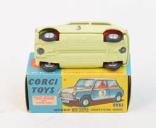 Corgi toys 227 Mini-Cooper Competition Virtually Mint/Nice box