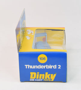 Dinky toy 106 Thunderbird 2 + 4 Virtually Mint/Lovely box