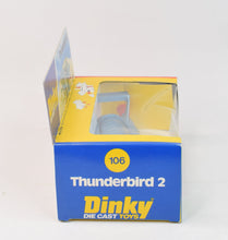 Dinky toy 106 Thunderbird 2 + 4 Virtually Mint/Lovely box