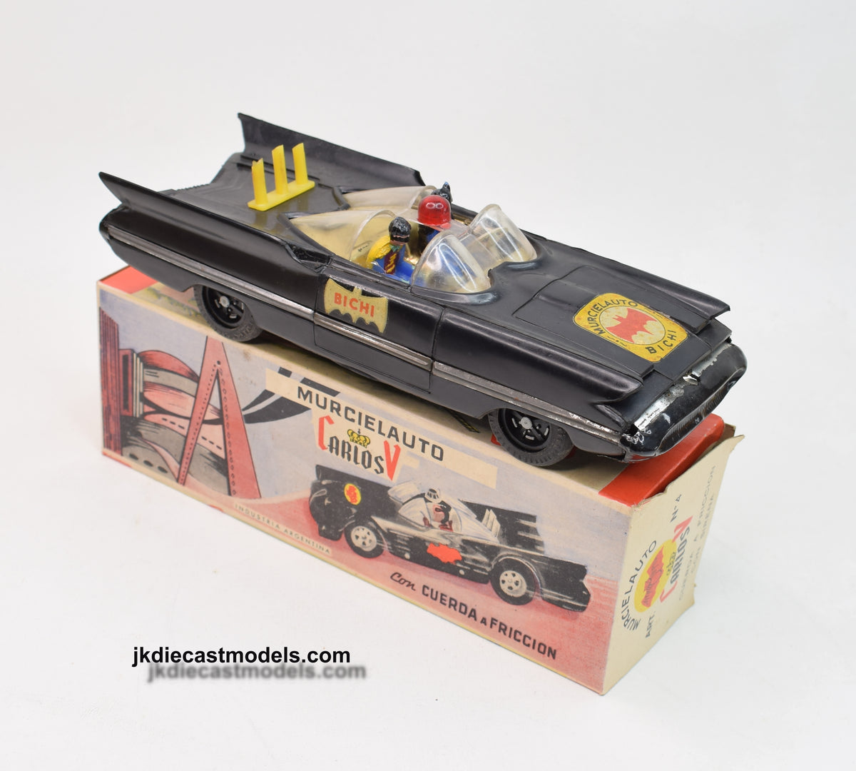 Argentinian Carlos V No.4 Batmobile Very Near Mint/Boxed