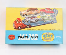 Corgi Toys Gift set 1b Carrimore Transporter with four cars Virtually Mint/Nice box