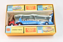 Corgi Toys Gift set 1b Carrimore Transporter with four cars Virtually Mint/Nice box