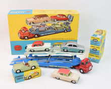 Corgi Toys Gift set 1b Carrimore Transporter with four cars Virtually Mint/Nice box