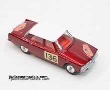 Corgi toys 322 Rover 2000 Monte Carlo Very Near Mint 'JJP Vancouver' Collection