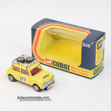 Corgi toys 308 Mini-Cooper Virtually Mint/Nice box