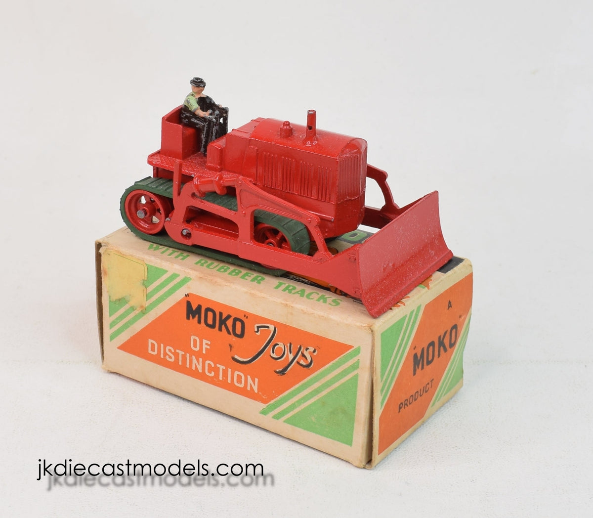 Moko Bulldozer with rubber tracks Virtually Mint/Boxed