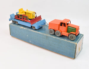Moko Lesney Prime Mover, Trailer & Bulldozer Very Near Mint/Boxed