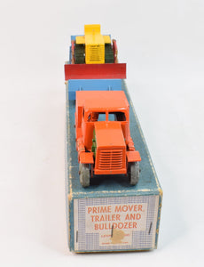 Moko Lesney Prime Mover, Trailer & Bulldozer Very Near Mint/Boxed