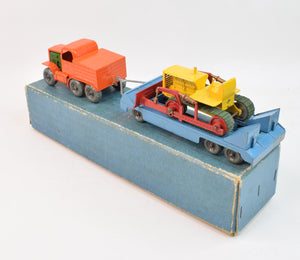 Moko Lesney Prime Mover, Trailer & Bulldozer Very Near Mint/Boxed