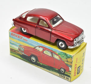 Dinky toy 156 Saab 96 Very Near Mint/Boxed