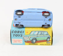 Corgi Toys 226 Mini Minor Virtually Mint/Boxed