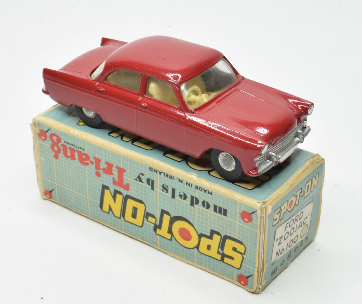 Spot-on 100 Ford Zodiac Very Near Mint/Repaired box