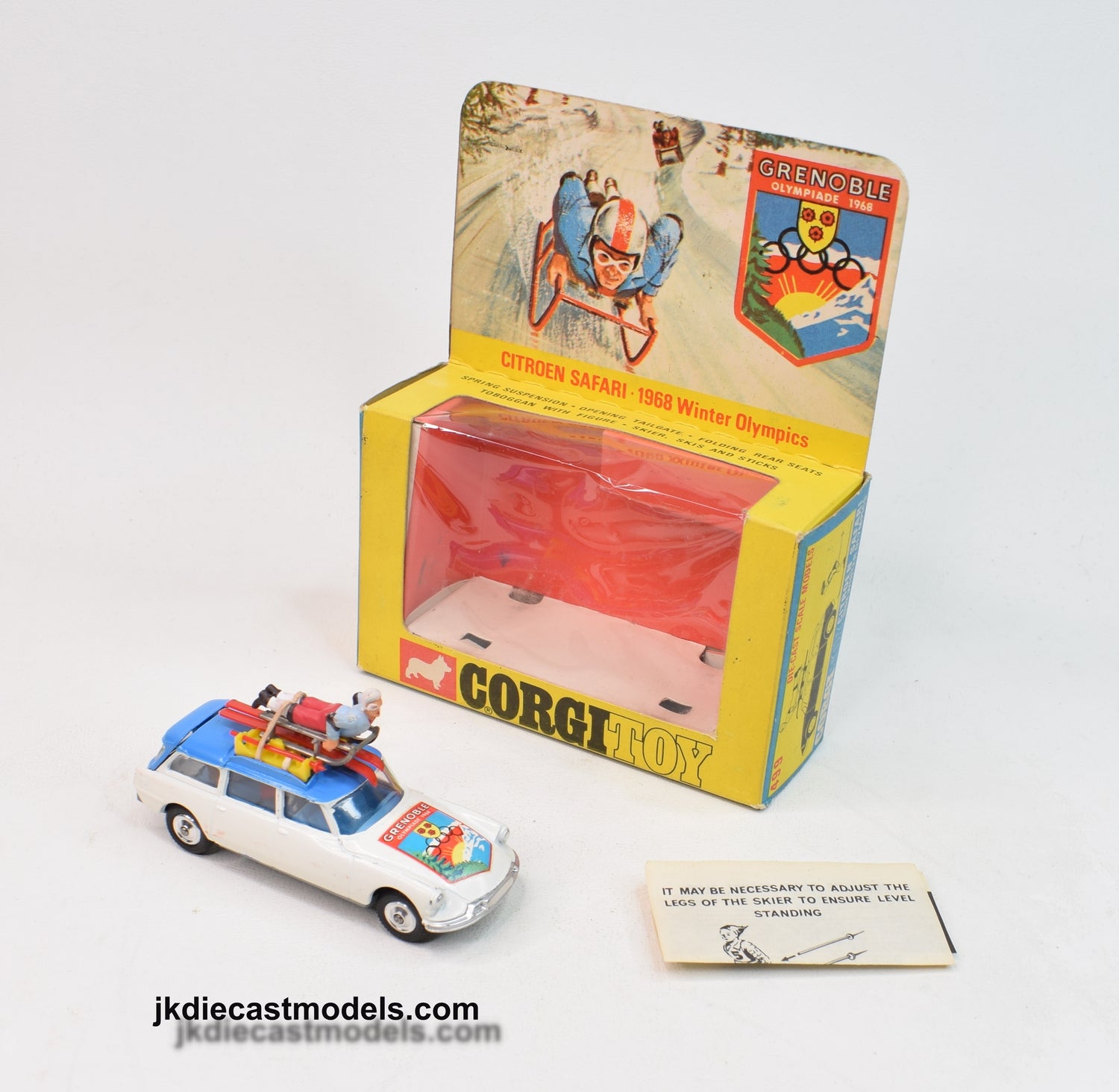 Corgi Toys 499 'Grenoble' 1968 Winter Olympics Virtually Mint/Boxed
