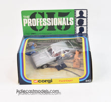 Corgi toys 342 The Professionals - Ford Capri - Mint/Boxed