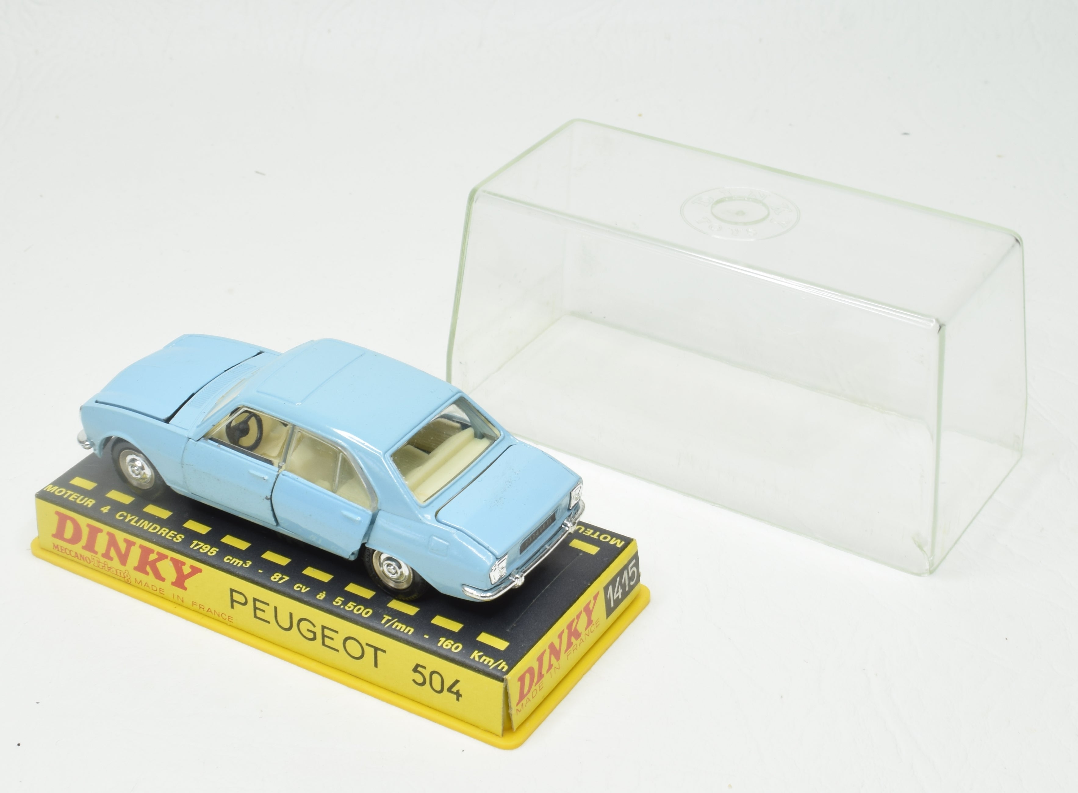 ミニカー 1/43 プジョー PEUGEOT DINKY TOYS 504 合金 カー