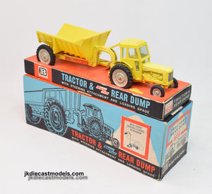 Britain's 9360 Fordson & Rear Dump Near Virtually Mint/Boxed (Fordson Major)