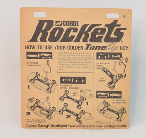 Corgi Rockets 931 Macdonald's Truck Mint/Lovely card & blister 'Wickham' Collection