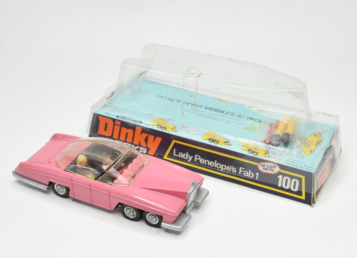 Dinky toys 100 Fab 1 Near Mint/Boxed (Black interior) (Kensington Collection)