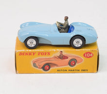 Dinky Toys 104 Aston DB3S Virtually Mint/Boxed 'Monaco' Collection (Spun hubs)