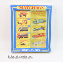 Matchbox Fred Bronner Corporation US issue display (2) (Final listing 07/04/2023)