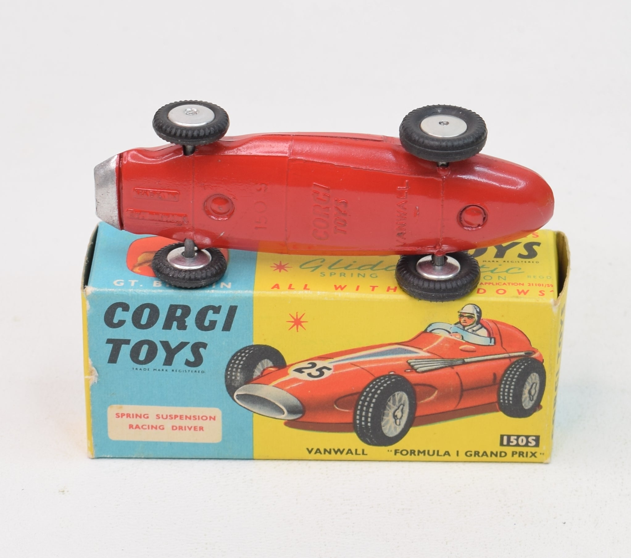 Corgi toys 150s Vanwall 'F1' Virtually Mint/Boxed – JK DIE-CAST MODELS