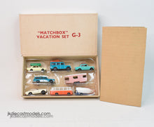 Matchbox Lesney G-3 Vacation gift set Virtually Mint/Mail order box