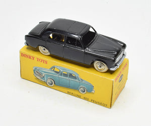 French Dinky Toys 24b Peugeot Berline Very Near Mint/Boxed