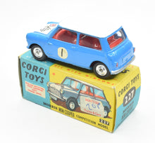 Corgi toys 227 Mini-Cooper Competition Very Near Mint/Boxed