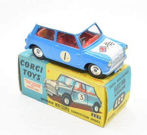 Corgi toys 227 Mini-Cooper Competition Very Near Mint/Boxed