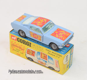 Corgi toys 348 Flower Power Mustang Virtually Mint/Boxed